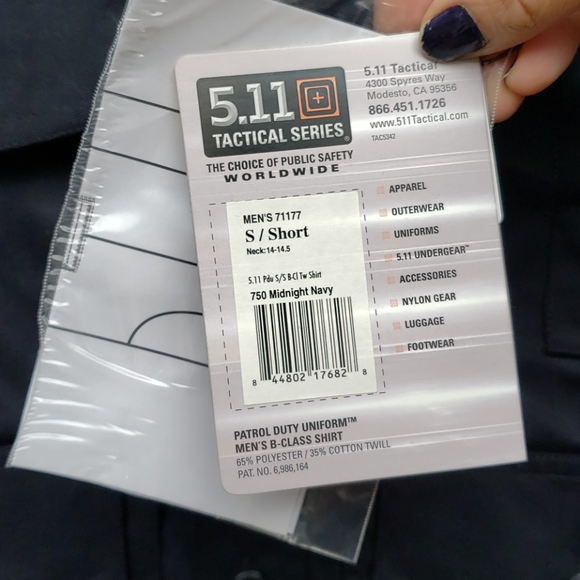 5.11 Tactical Patrol Duty Uniform B-Class Shirt - Picture 5 of 9